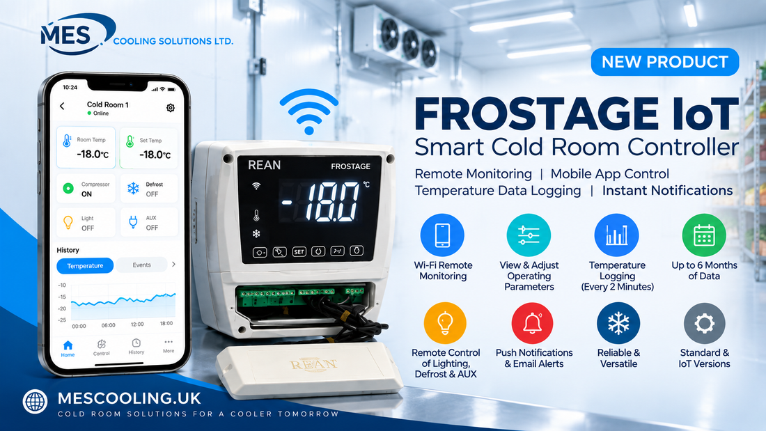 MES Cooling Launches New FROSTAGE IoT Smart Cold Room Controller
