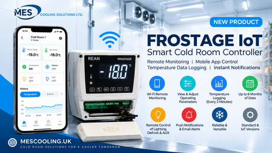 MES Cooling Launches New FROSTAGE IoT Smart Cold Room Controller